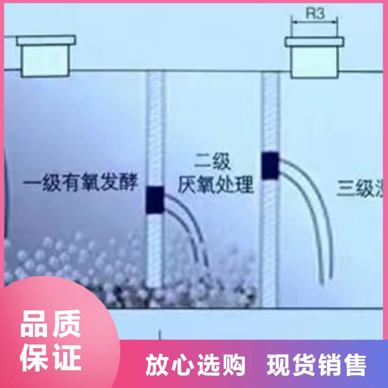 75立方玻璃钢化粪池强度高、重量轻