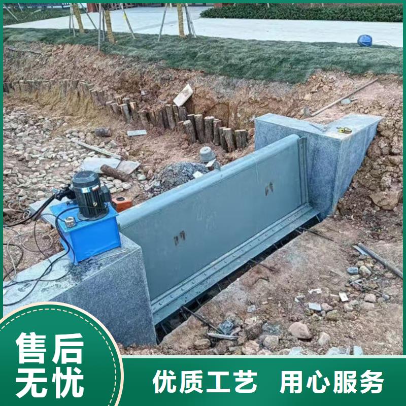 鋼壩閘門泵站上臥式閘門工程施工案例