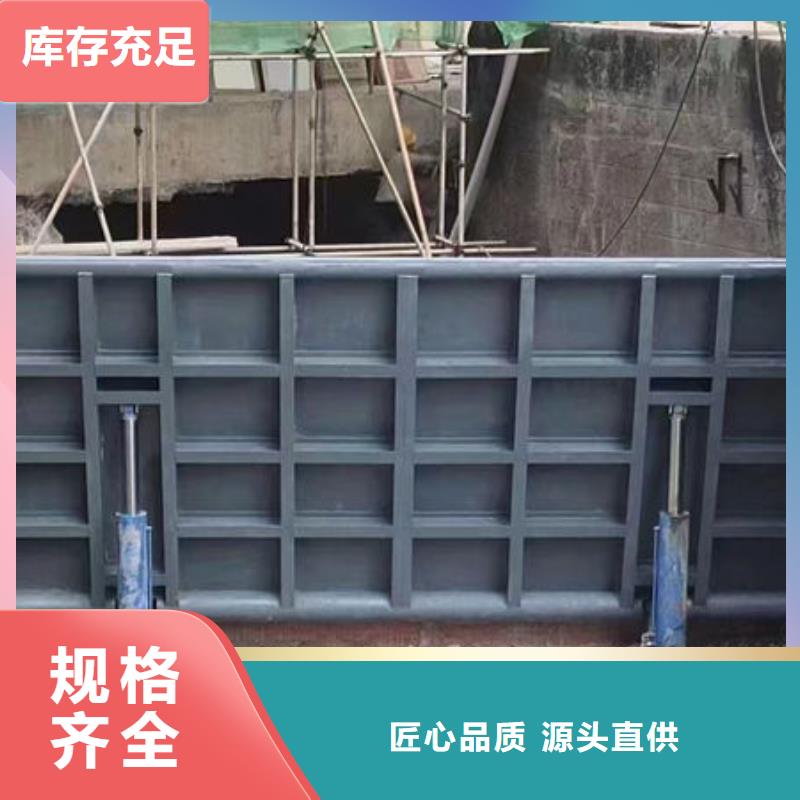 鋼壩閘門泵站上臥式閘門源頭廠家來圖定制