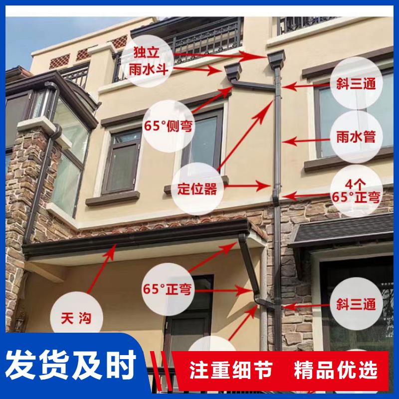 方形落水管來廠考察