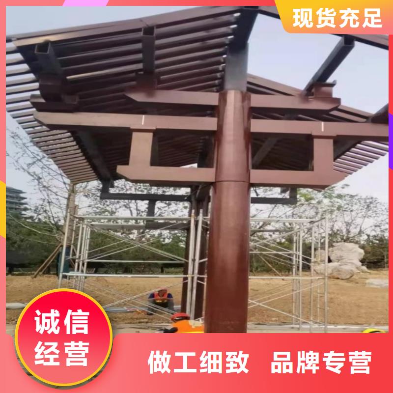 鋁合金古建筑裝飾構件安裝