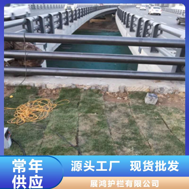 碳钢管喷漆桥梁护栏展鸿护栏长期加工