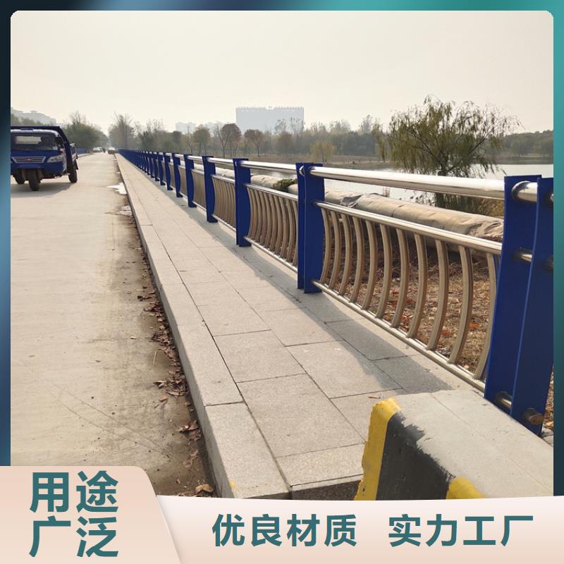 不锈钢复合管公路栏杆纯手工焊接