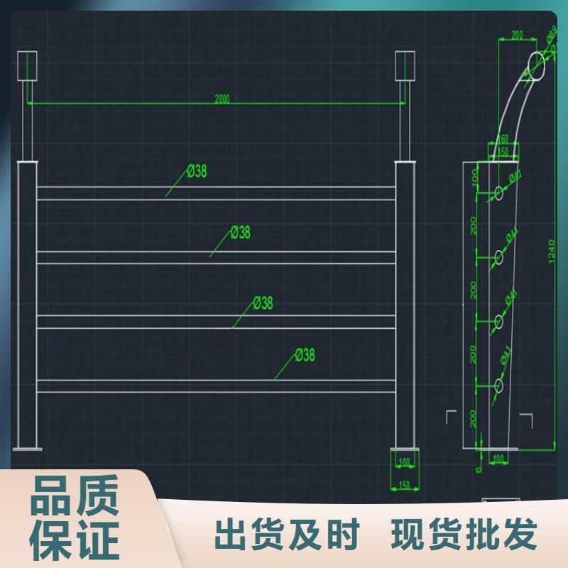 熱鍍鋅橋梁防撞護欄按圖紙定制