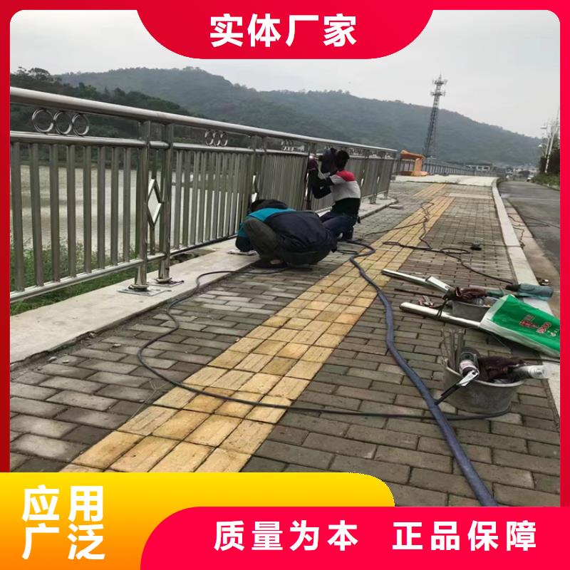 圓管橋梁燈光防護欄安裝便捷