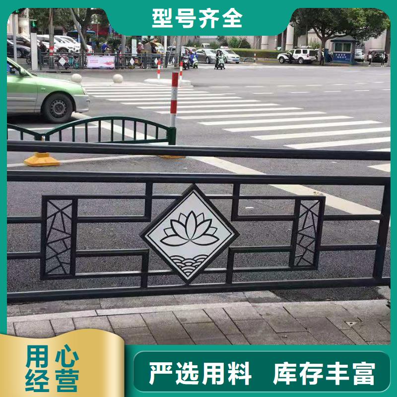 铸造石仿石护栏立柱河道护栏质检合格出厂