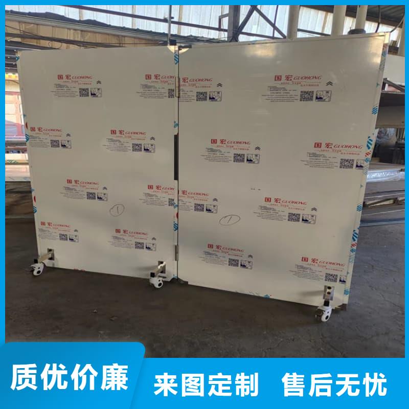 可定制的双联铅屏风 生产厂家