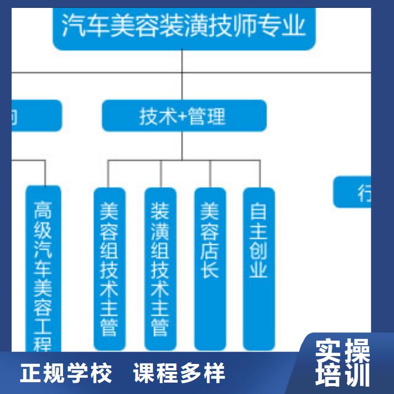 汽車美容鈑金保定虎振技工學校實操培訓