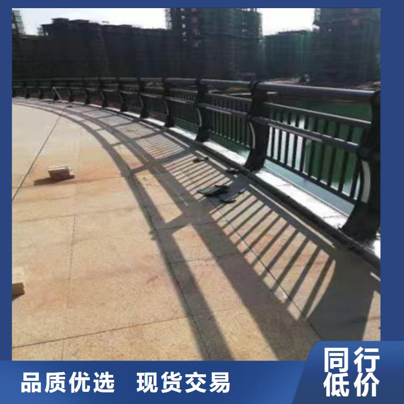 不锈钢桥梁防撞护栏河道景观灯光护栏_【景观护栏】工厂直供