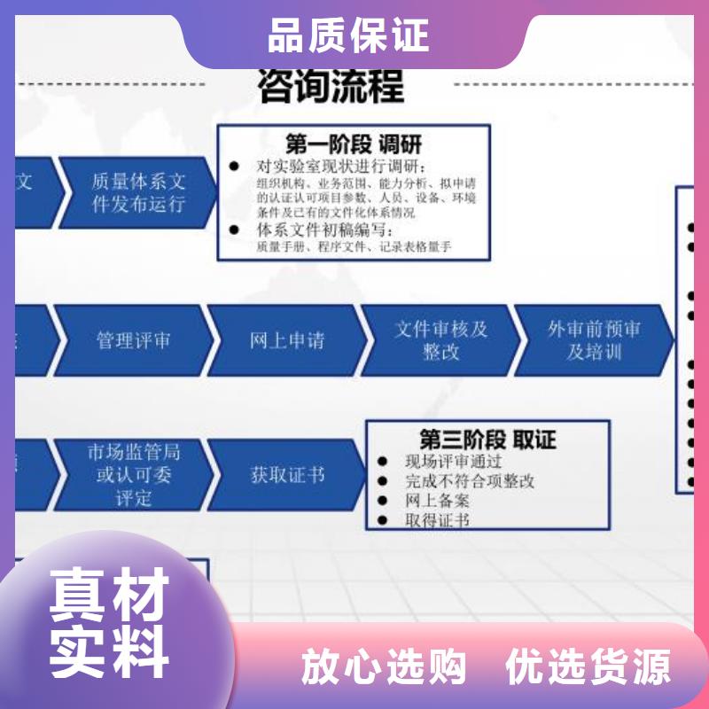 CMA資質認定CNAS申請流程物流配貨上門