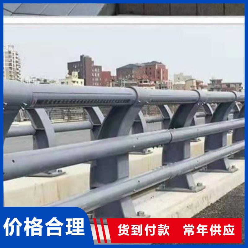 桥梁护栏镀锌喷塑钢板立柱实力公司
