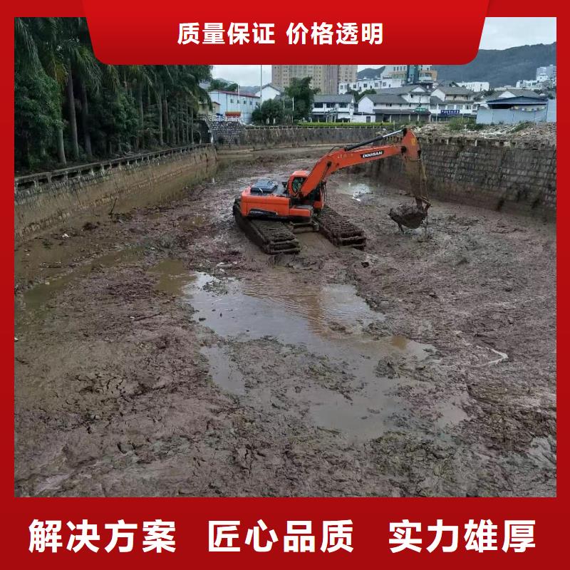 水陆挖掘机【水上打桩挖机租赁】价格公道