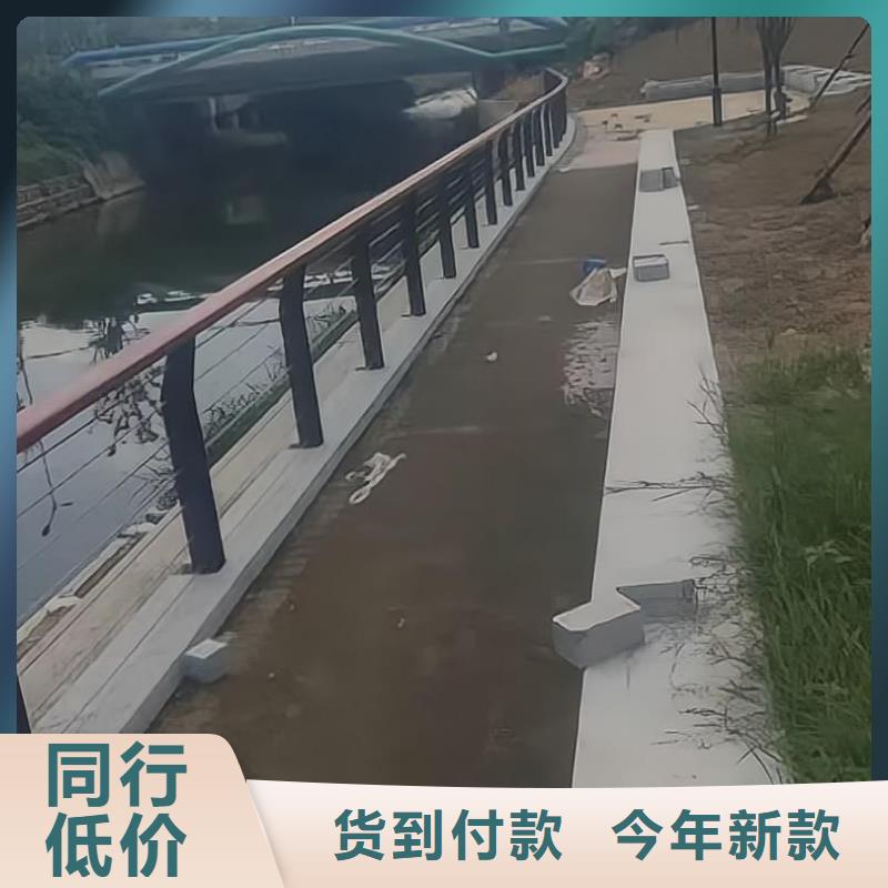 河道护栏-桥梁防撞护栏栏杆颜色尺寸款式定制