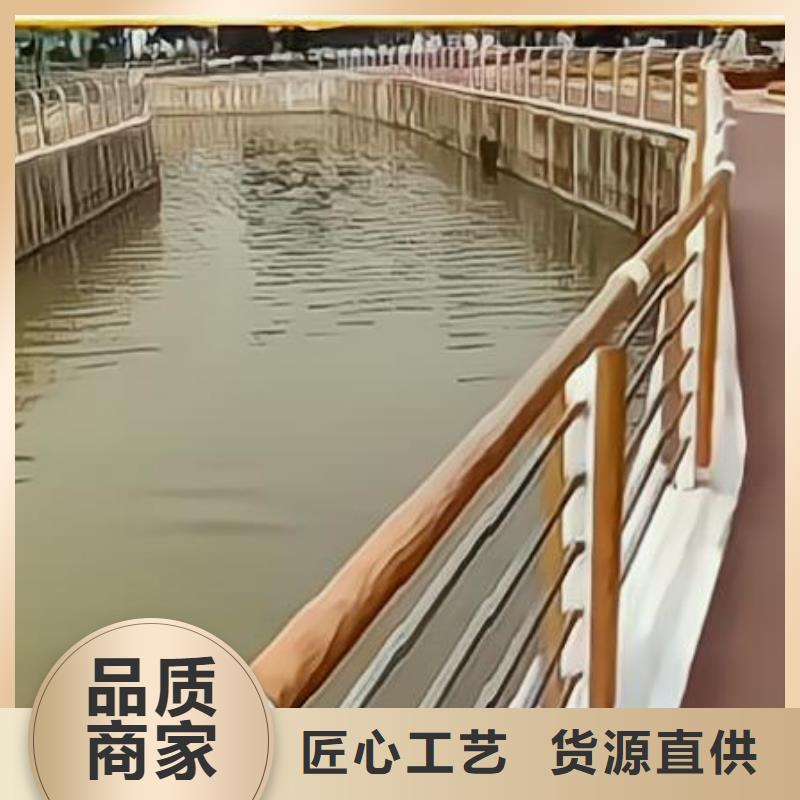 鋁合金河道護欄河道景觀鋁合金欄桿實在廠家