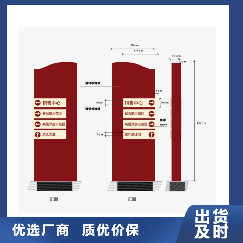 戶外立式導向牌廠家直供