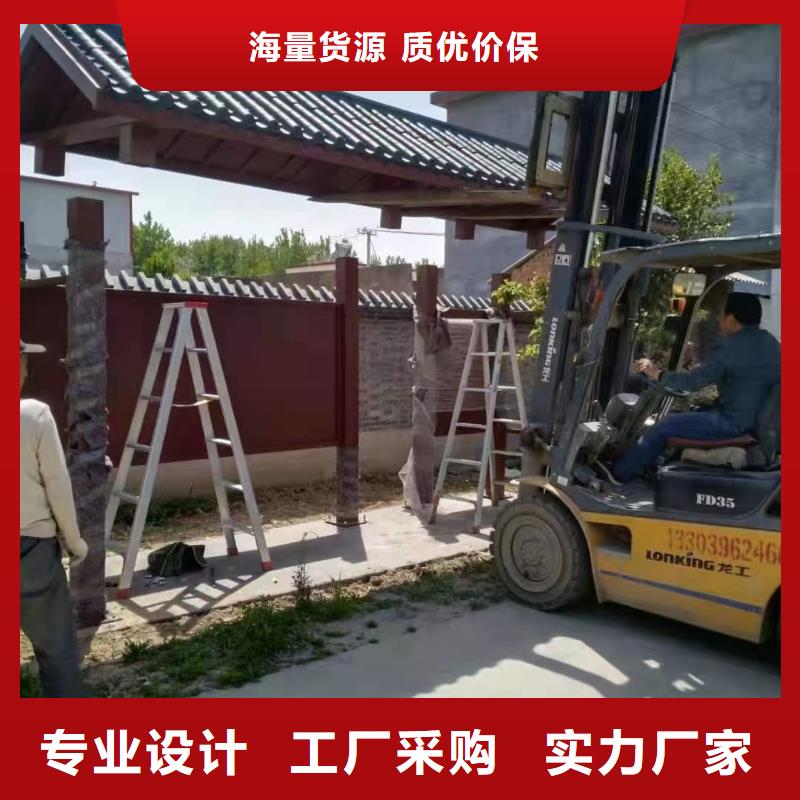 道路建設(shè)公交候車亭來(lái)廠考察