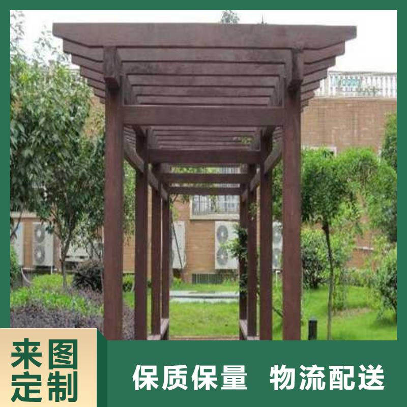 青岛市崔家集镇防腐木仿古建筑