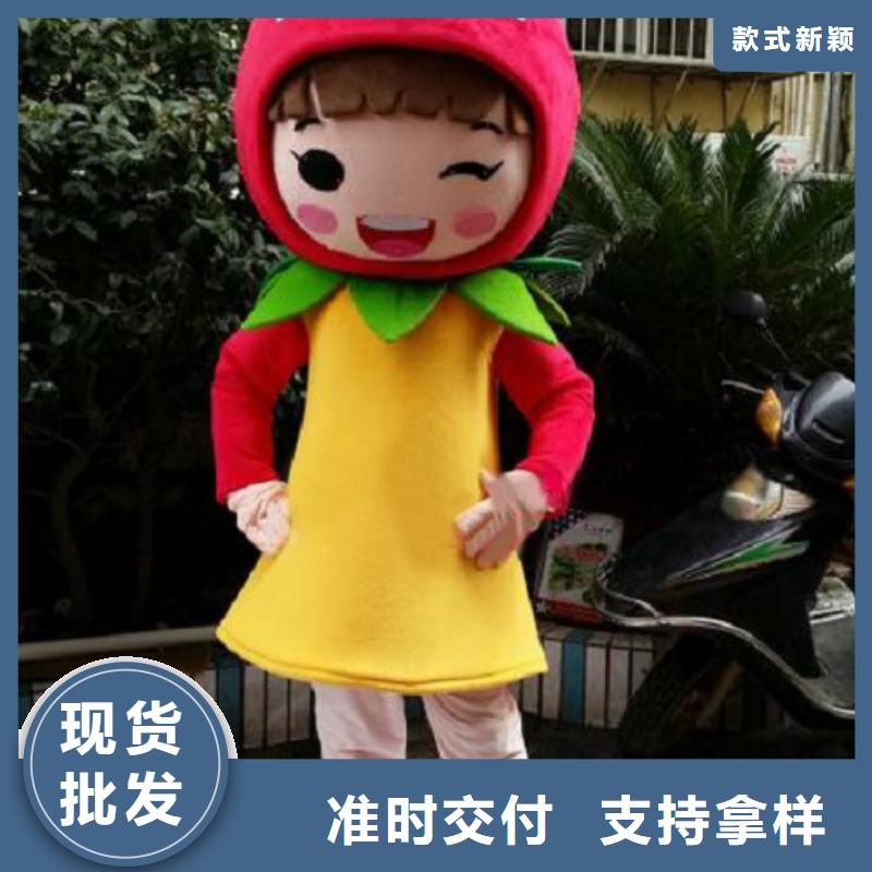 人偶服裝訂做定制廠家,套頭玩偶服出樣快