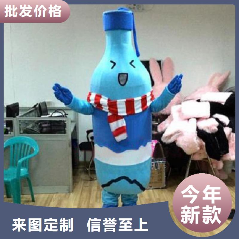 卡通人偶服裝定做廠家,毛絨玩偶材質(zhì)好