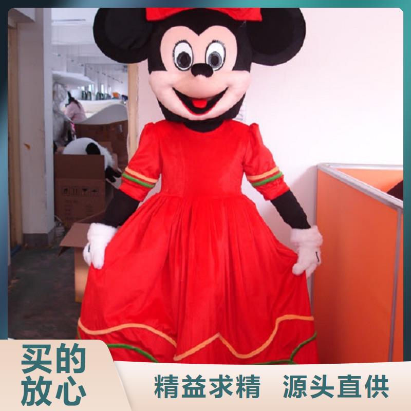 卡通人偶服裝定做廠家,毛絨公仔服務優