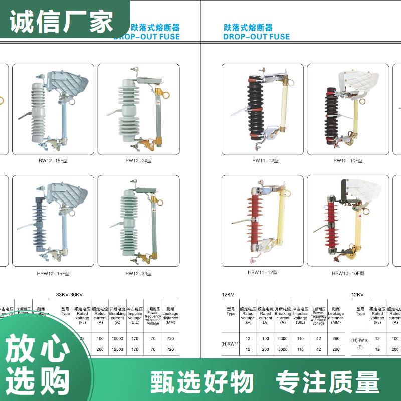 高壓隔離開關金屬氧化物避雷器服務周到