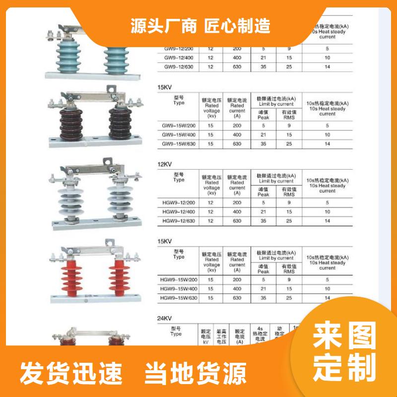 高壓隔離開關-三相組合式避雷器滿足客戶需求