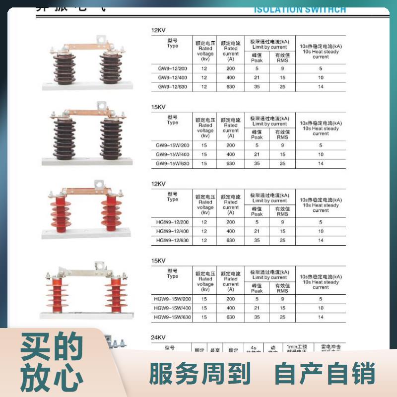 高壓隔離開關(guān)跌落式熔斷器源廠定制