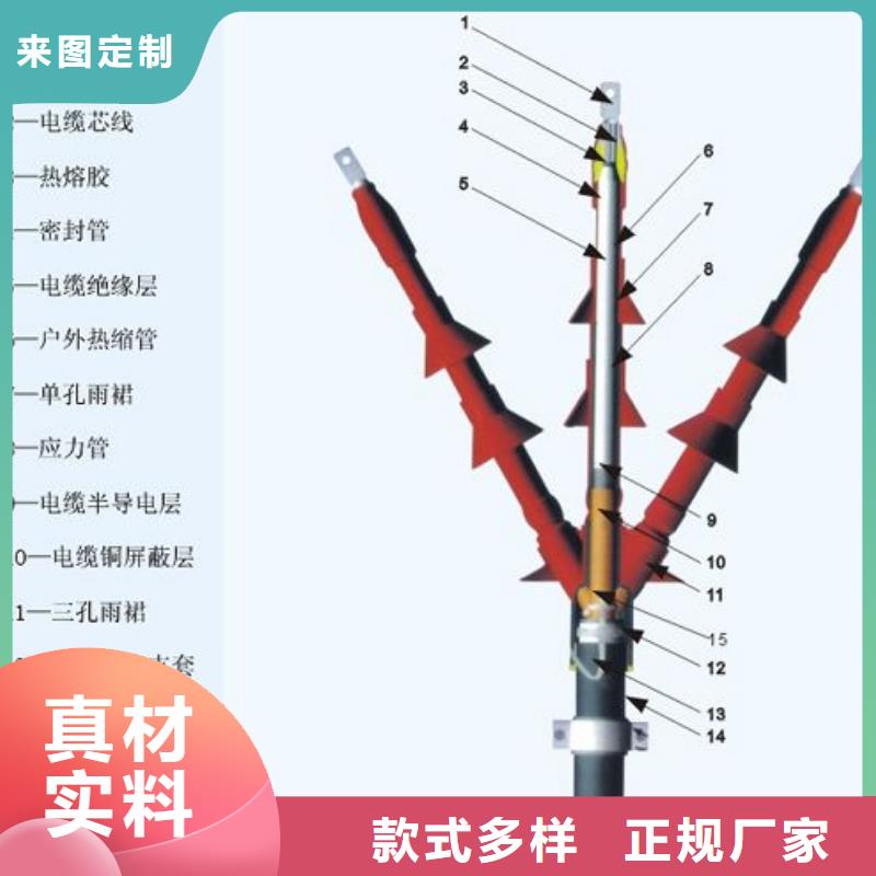 戶外熱縮電纜終端頭RSWY-3/1-10KV