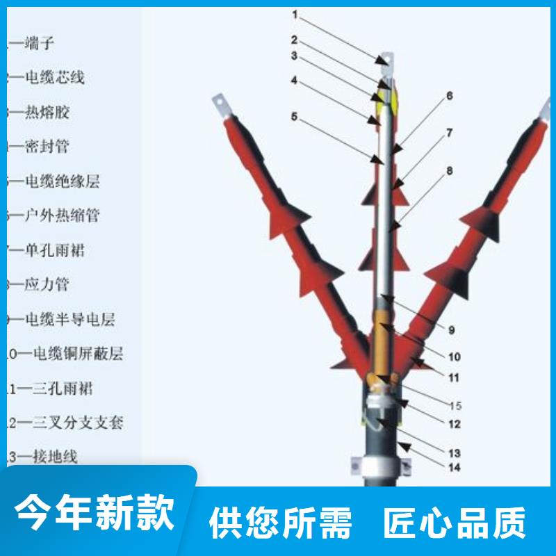 冷縮式電纜終端頭10KVLSN-3/3