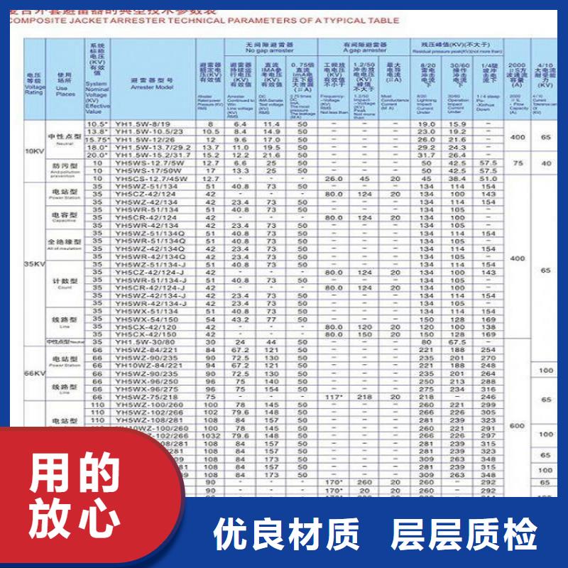 避雷器YH1.5W-0.28/1.3-R