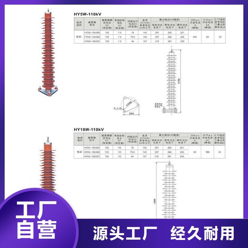 避雷器YH5WX1-51/134L【羿振電氣】