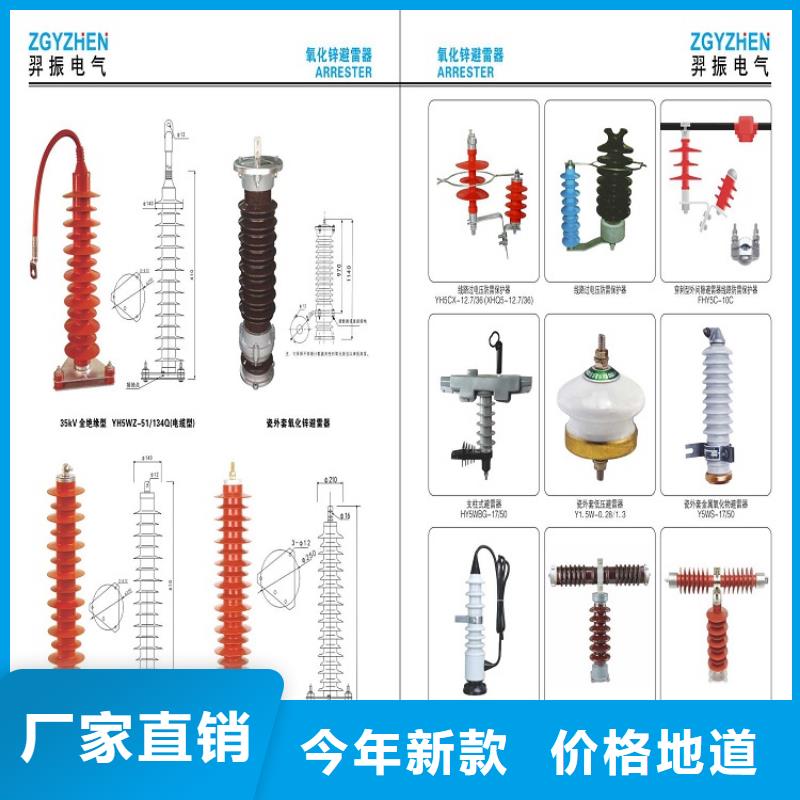 金屬氧化物避雷器Y10W-100/260【浙江羿振電氣有限公司】