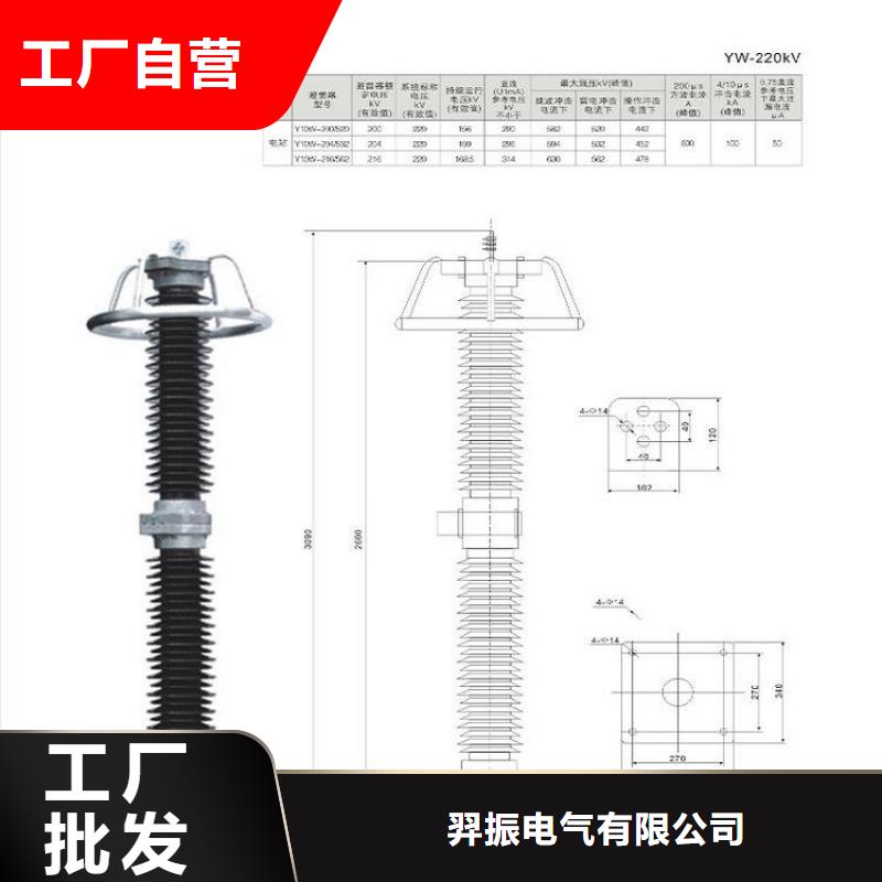 【羿振電氣】避雷器Y20W1-420/1006W