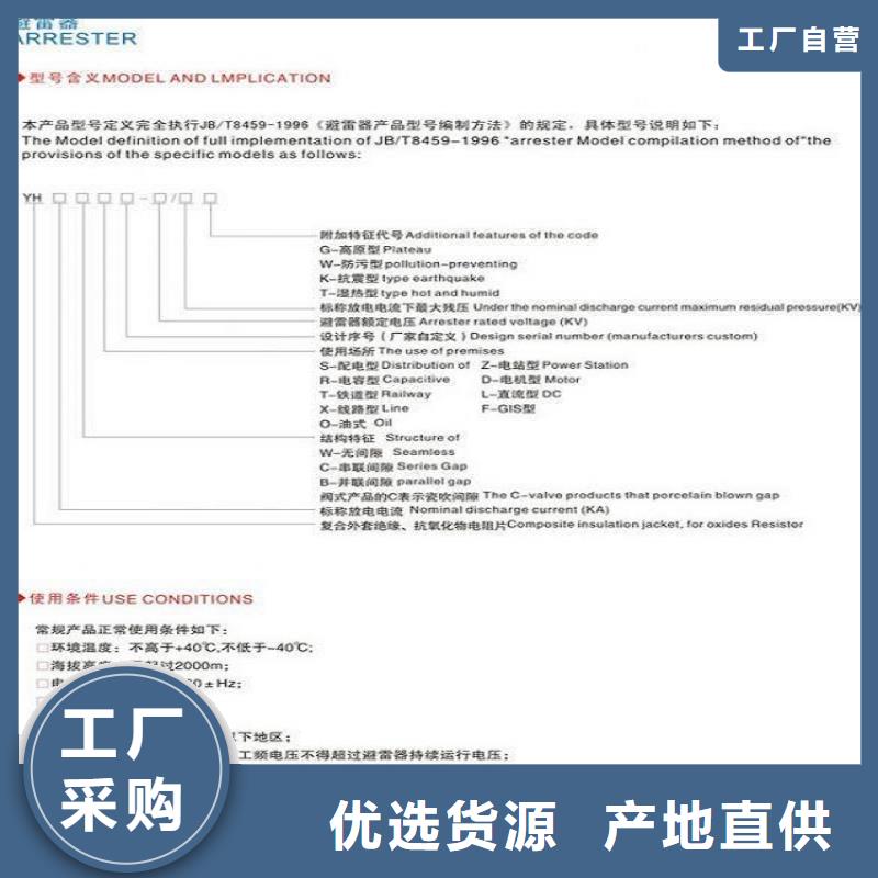 避雷器Y10W5-51/134