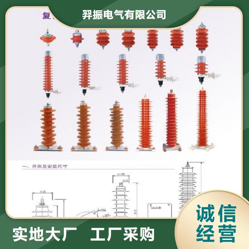 瓷外套金屬氧化物避雷器Y10W-200/496浙江羿振電氣有限公司