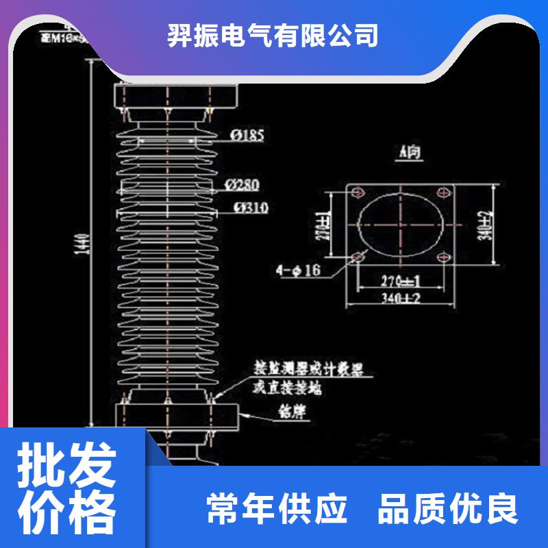 金屬氧化物避雷器YH10WZ-51/134G.