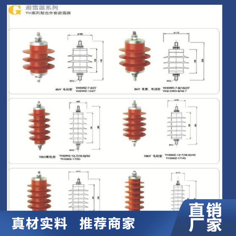 氧化锌避雷器YH10WZ-200/520【浙江羿振电气有限公司】