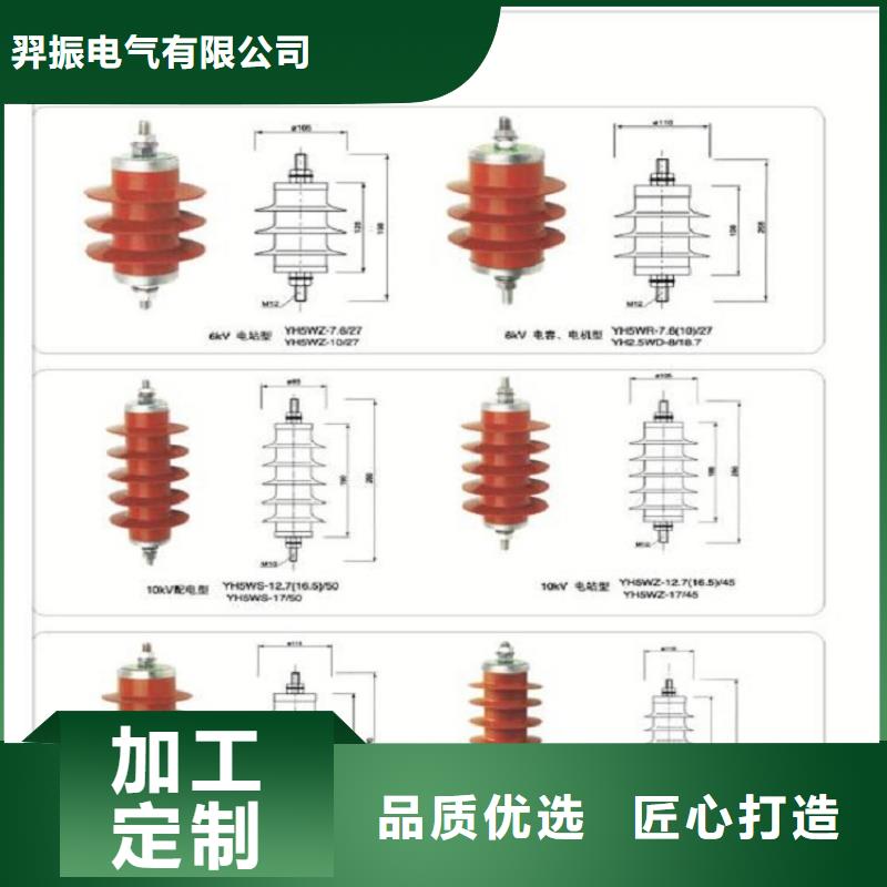 避雷器Y10W5-198/565浙江羿振电气有限公司