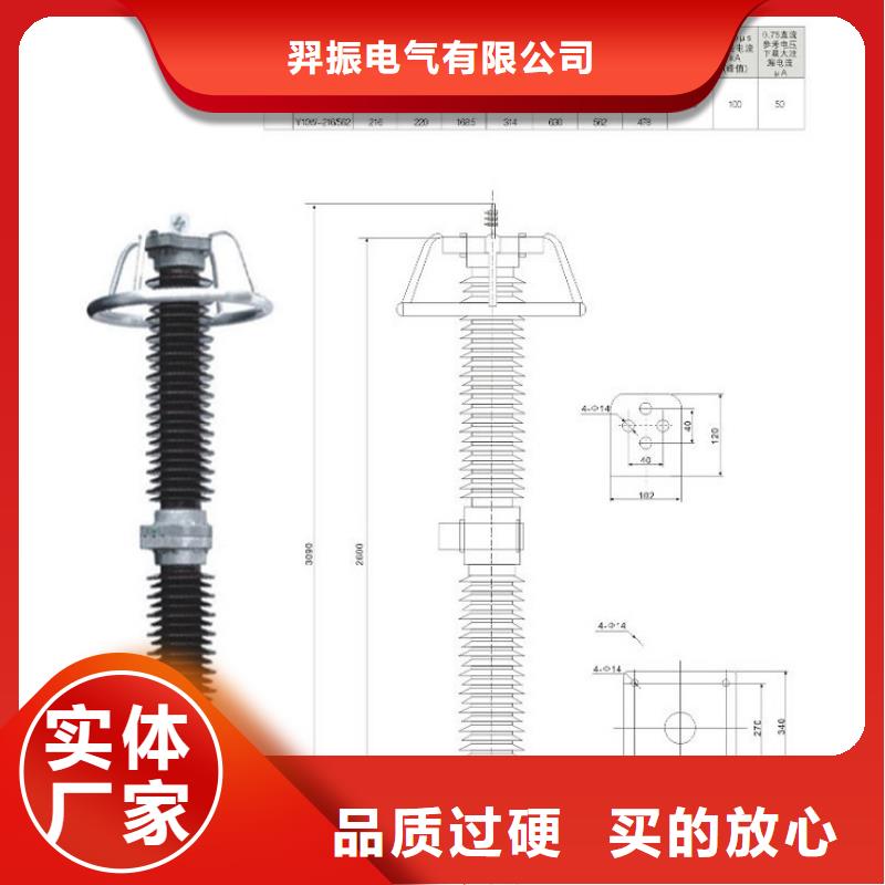 金属氧化物避雷器HY5W2-17/45浙江羿振电气有限公司