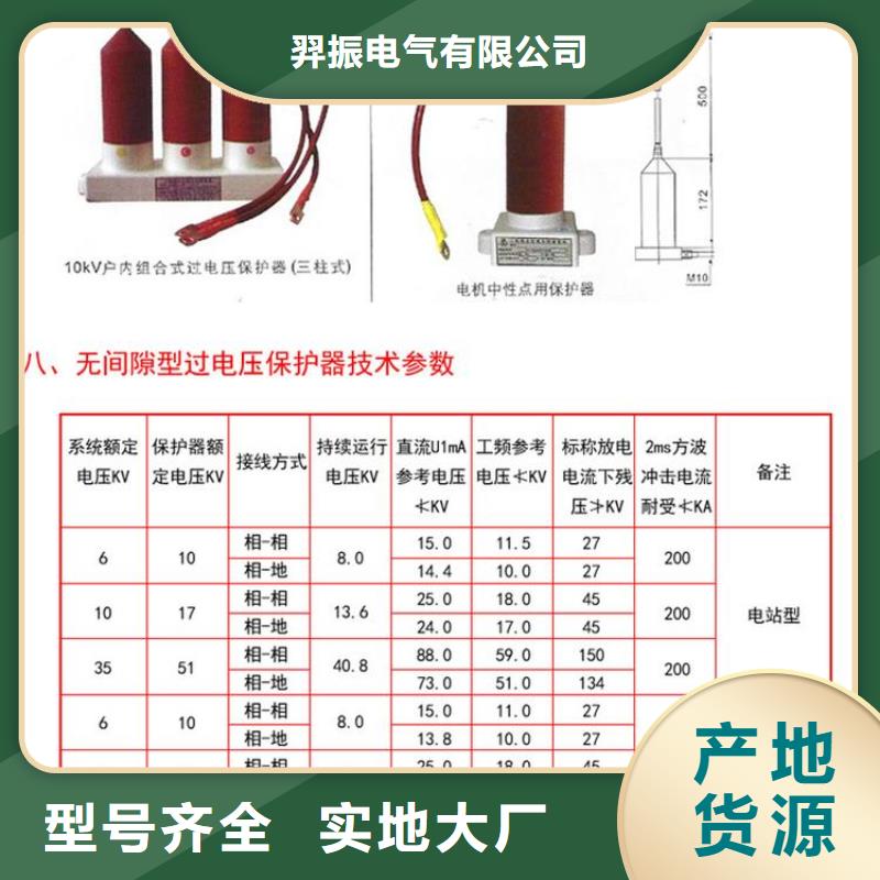 保護(hù)器(組合式避雷器)TBP-W-O/6-T組合過電壓保護(hù)器