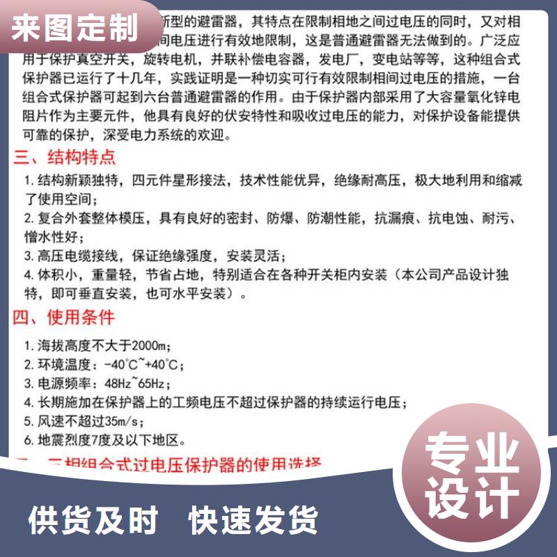 保護器(組合式避雷器)YHB5CD-12.7/31*12.7/31