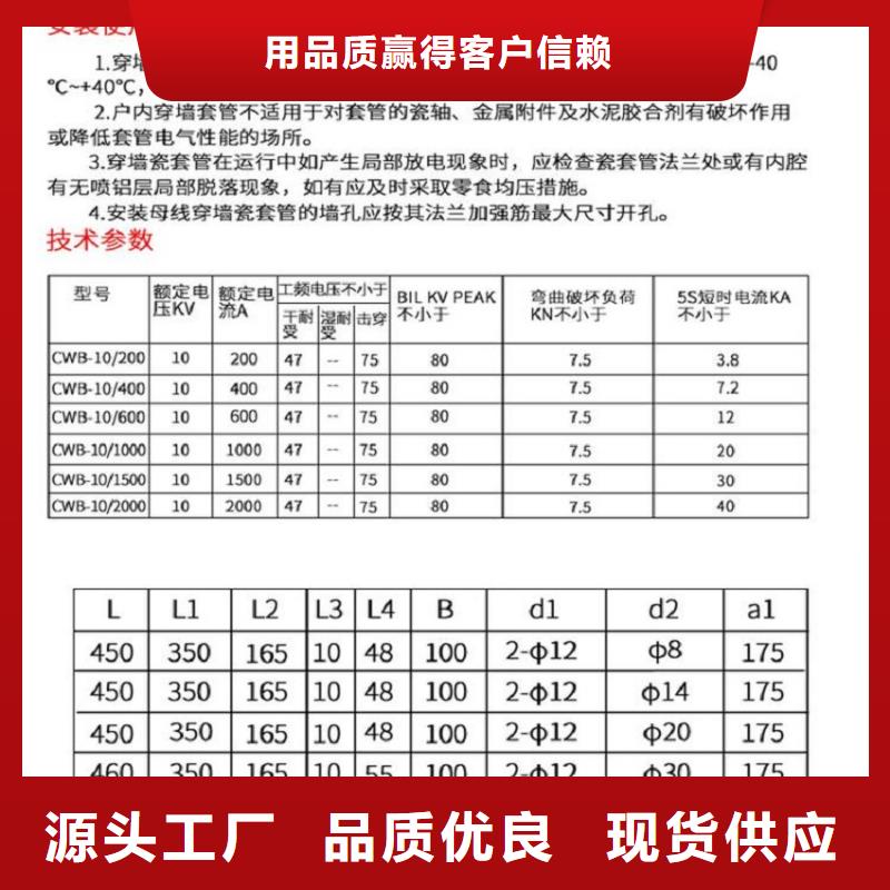 〖高壓穿墻套管〗CMWW-20/630A-4源頭好貨