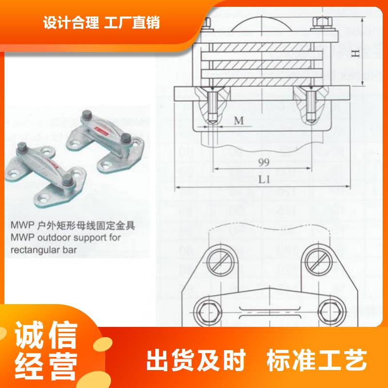 母線固定金具MNL-308