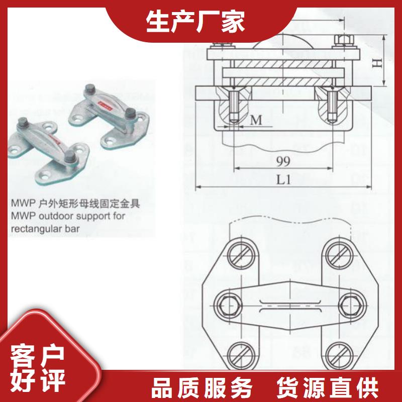 硬母线固定金具MWP-302T-母线固定金具MNP-105