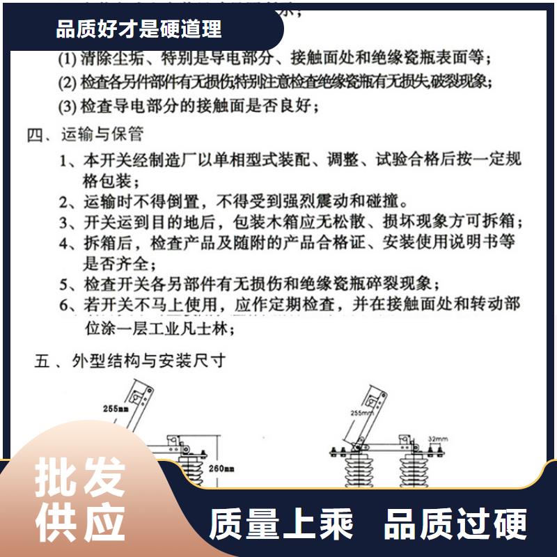 【戶外隔離刀閘】HGW9-10W/630