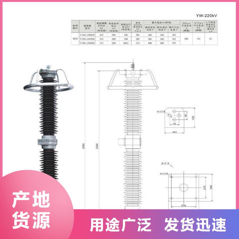 避雷器YH5WT-100/260【上海羿振電力設備有限公司】