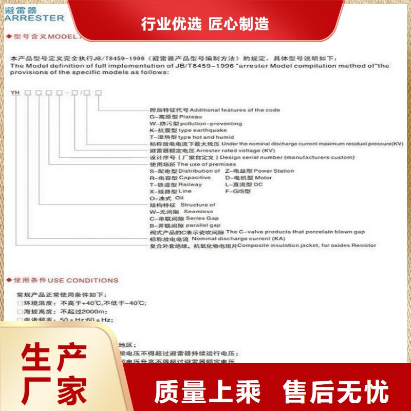 氧化鋅避雷器Y10W-108/281