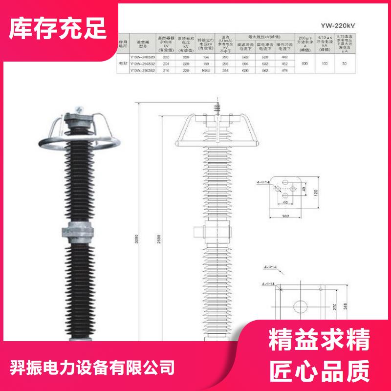 避雷器YH10W5-192/500GY【羿振電力設(shè)備】