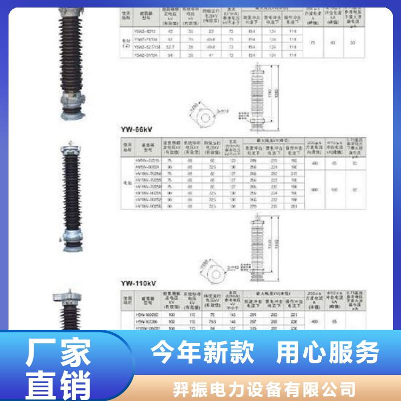 氧化鋅避雷器HY5WR1-35/93質(zhì)量可靠