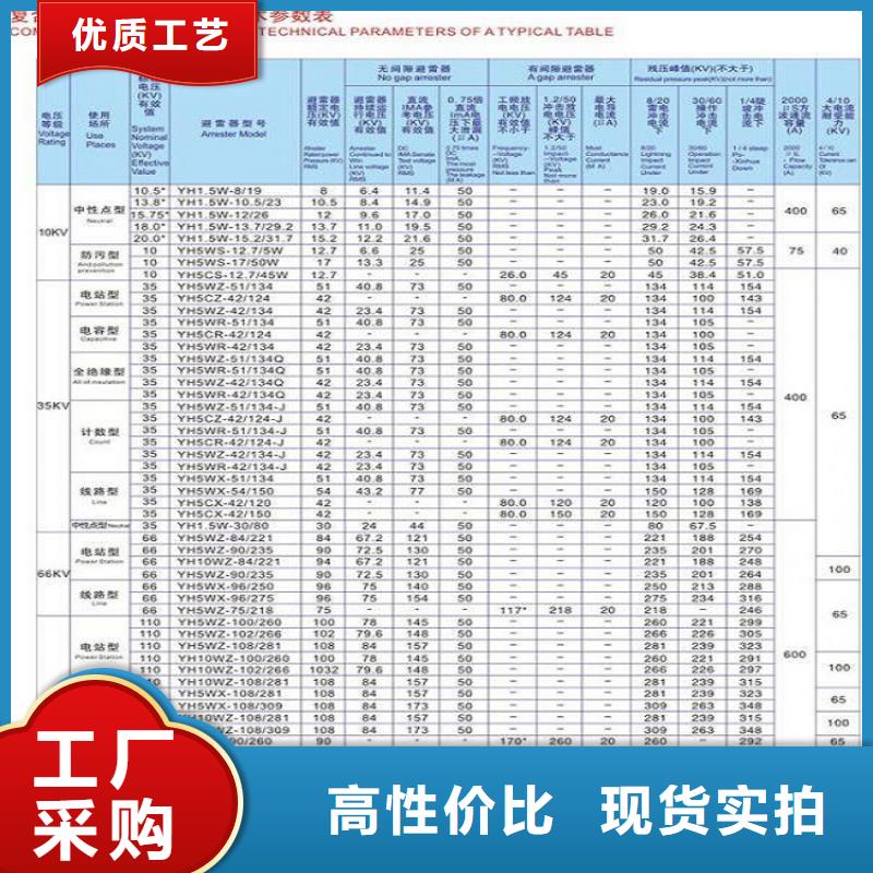 避雷器Y10W-216/562